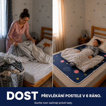SucháNoc – nepromokavá tréninková podložka