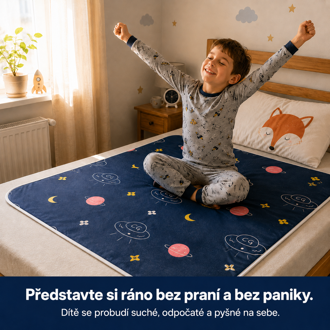 SucháNoc – nepromokavá tréninková podložka