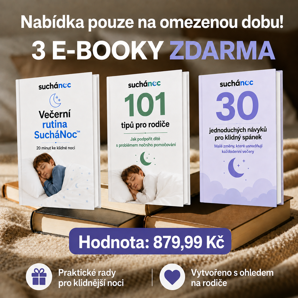 SucháNoc – nepromokavá tréninková podložka